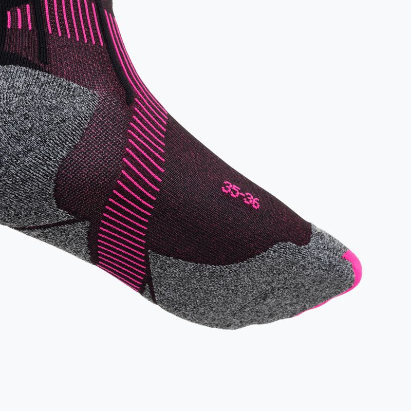 Dámske lyžiarske ponožky X-Socks Ski Energizer Lt 4.0 black XSSSNGW20W 4