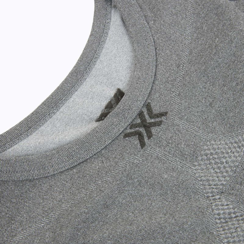 Pánske termo tričko X-Bionic Invent 4.0 Lt Singlet Grey Melange/Anthracite 3