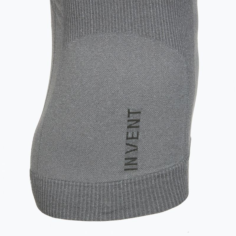 Pánske termo tričko X-Bionic Invent 4.0 Lt Singlet Grey Melange/Anthracite 5