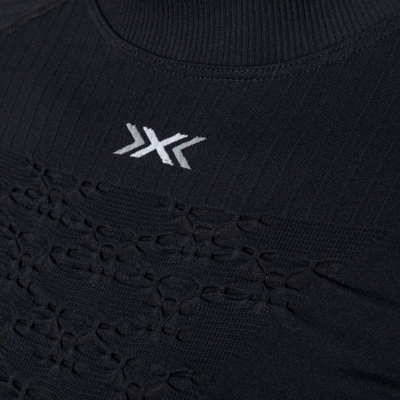 Dámska termo mikina X-Bionic Energy Accumulator 4.0 Turtle Neck opálová čierna/arktická biela 4