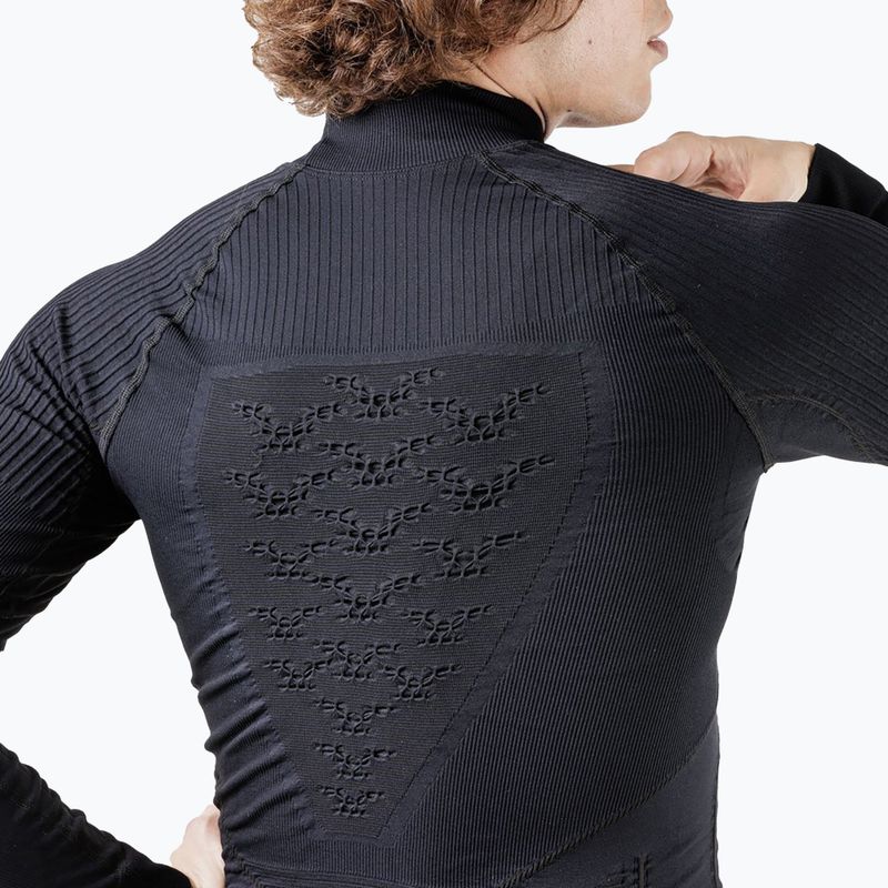 Termoaktívna pánska mikina X-Bionic Energy Accumulator 4.0 Turtle Neck opal black/arctic white 2