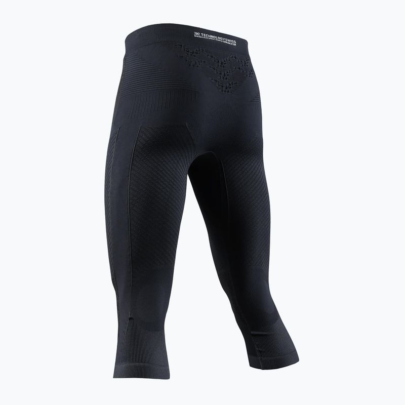 Pánske termo legíny X-Bionic Energy Accumulator 4.0 Pants 3/4 opal black / arctic white 2