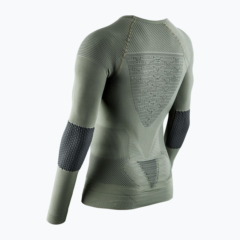 Pánska termoakčná mikina X-Bionic X-Plorer Energizer 4.0 Shirt Lg Sl olive green/anthracite 2