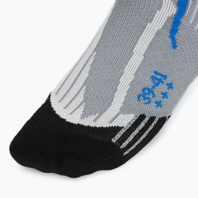 Pánske bežecké ponožky X-Socks Run Speed Two 4.0 pearl grey/invent blue 3