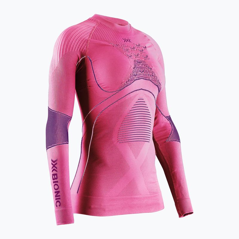 Dámska termoakčná mikina X-Bionic Energy Accumulator 4.0 LS magnolia purple/fuchsia 5