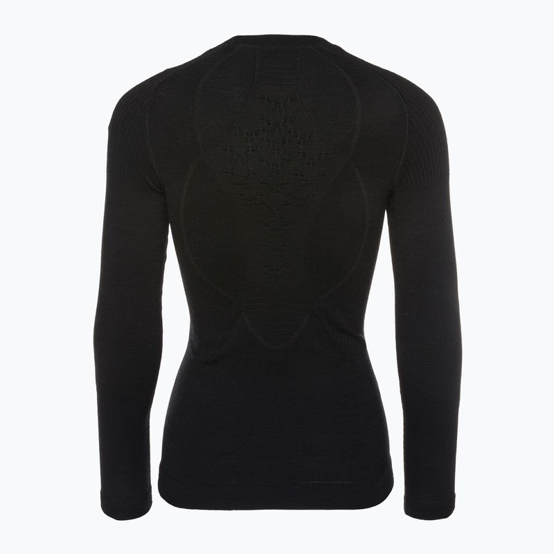 Dámska termo mikina X-Bionic Merino black/black 4