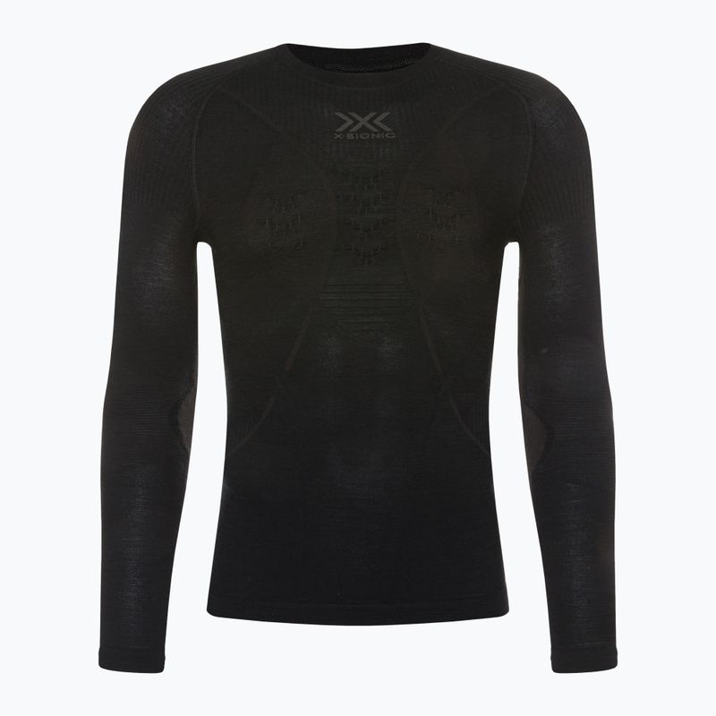 Pánska termoaktívna mikina X-Bionic Merino black/black 2