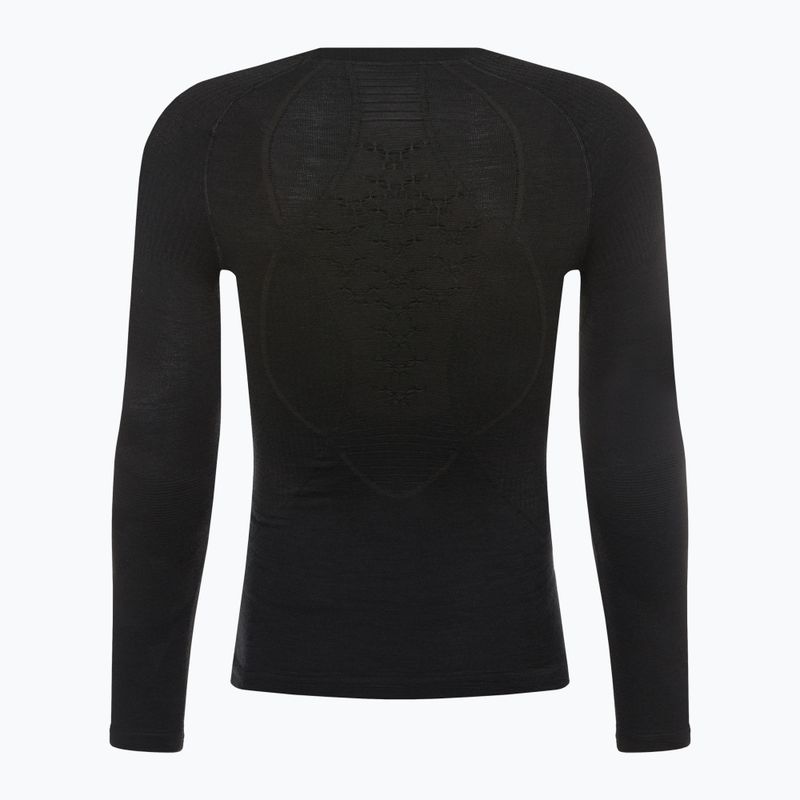 Pánska termoaktívna mikina X-Bionic Merino black/black 3