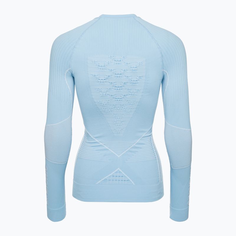 Dámska termoakčná mikina X-Bionic Energy Accumulator 4.0 LS ice blue/arctic white 2