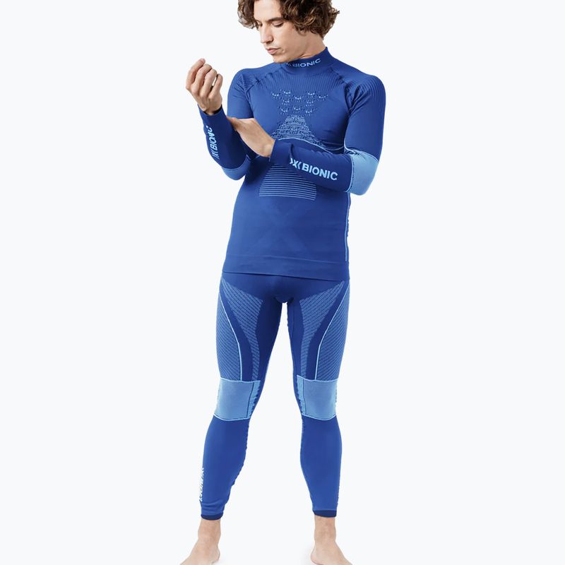Pánska termoakčná mikina X-Bionic Energy Accumulator 4.0 Turtle Neck navy/blue 2