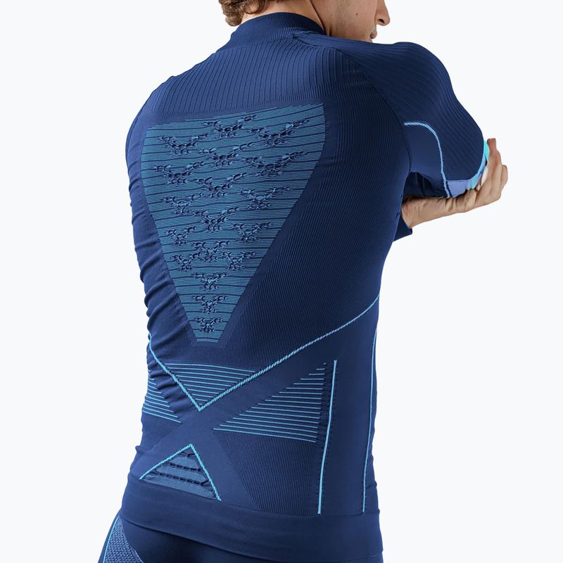 Pánska termoakčná mikina X-Bionic Energy Accumulator 4.0 Turtle Neck navy/blue 3