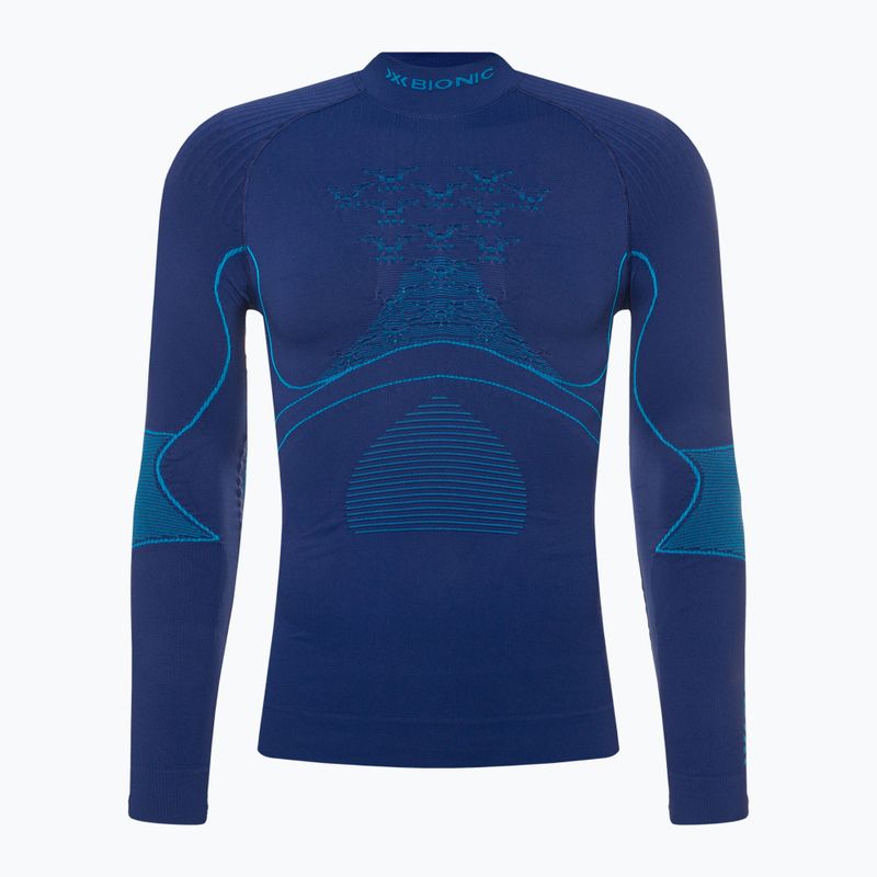 Pánska termo mikina X-Bionic Energy Accumulator 4.0 Turtle Neck navy/blue 4