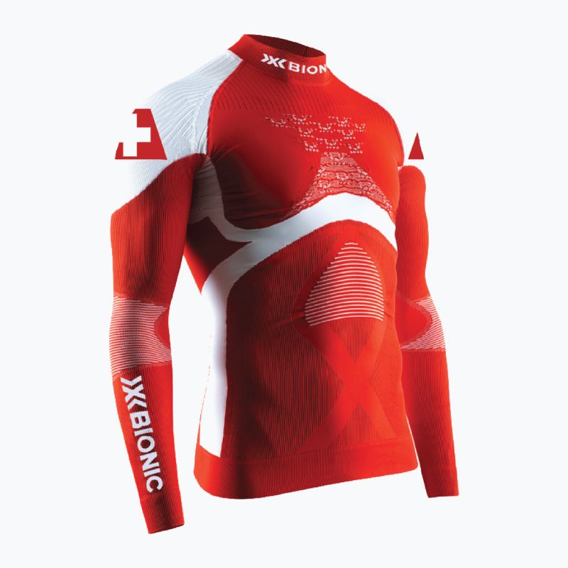 Pánsky termoaktívny longsleeve X-Bionic Patriot Shirt Turtle Neck Lg Sl switzerland