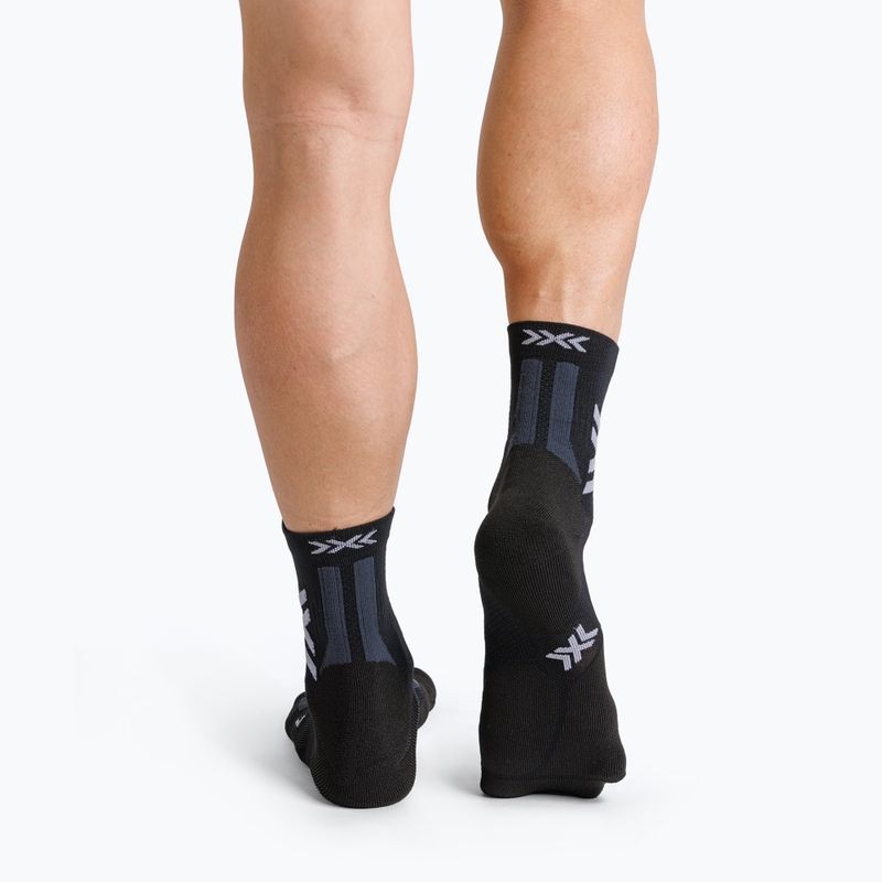 Ponožky X-Socks Hike Discover Ankle black/charcoal 4