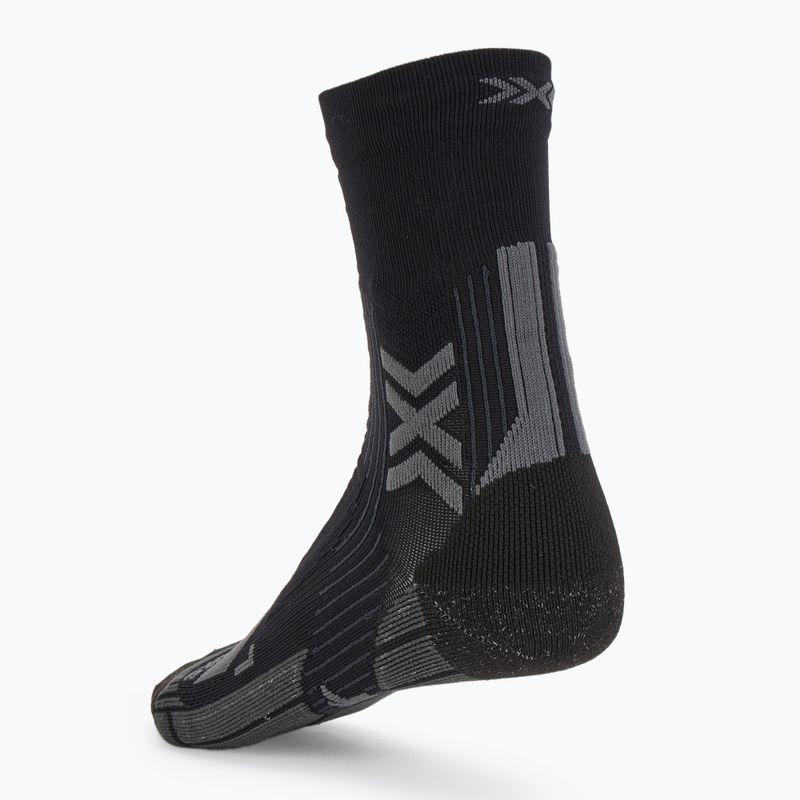 Trekové ponožky X-Sock Hike Expert Silver Crew black/charcoal 2