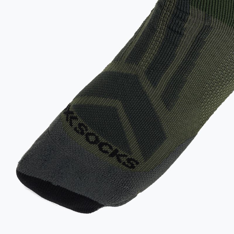 Ponožky X-Socks Hike Discover Crew green/black 5