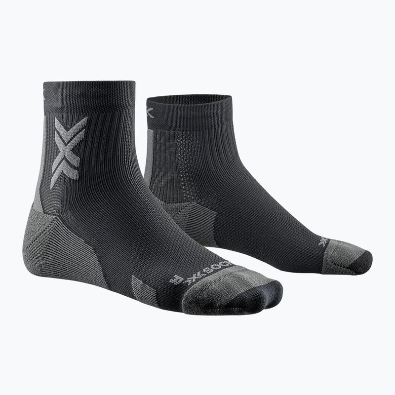 Ponožky X-Socks Run Discover Ankle čierne/uhlíkové