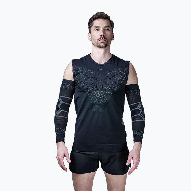 Kompresné náramky X-Bionic Twyce Armsleeve black/charcoal 2