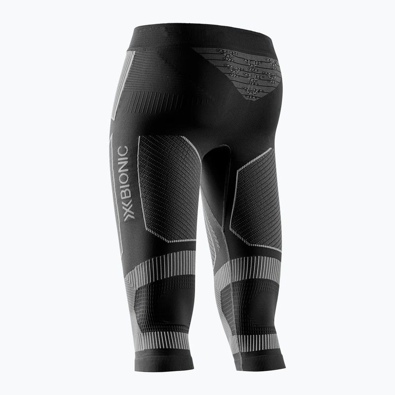 Dámske termonohavice X-Bionic Energy Accumulator Light Pants 3/4 black/light grey 2