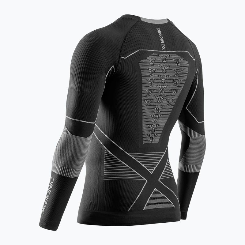 Pánska termoakčná mikina X-Bionic Energy Accumulator Light Shirt black/light grey 2