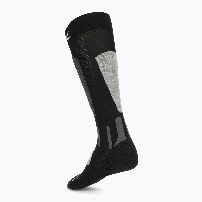 Lyžiarske ponožky X-Socks Ski Discover Otc x black/light grey 2