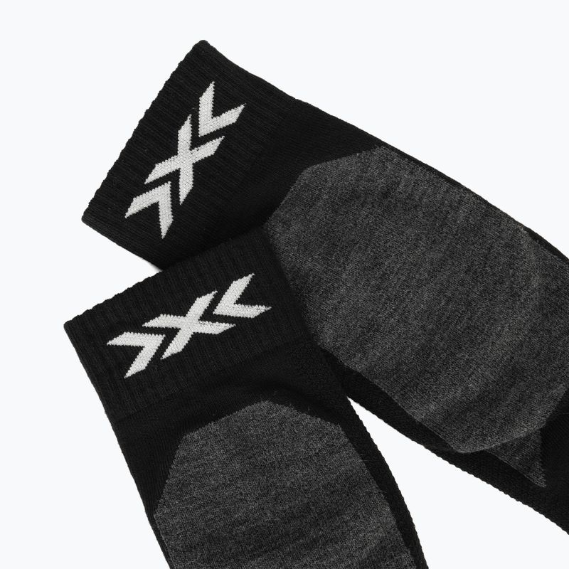Lyžiarske ponožky X-Socks Ski Discover Otc x black/light grey 3
