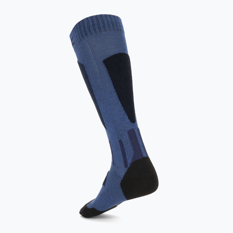 Lyžiarske ponožky X-Socks Ski Discover Otc blue blossom/marine 2