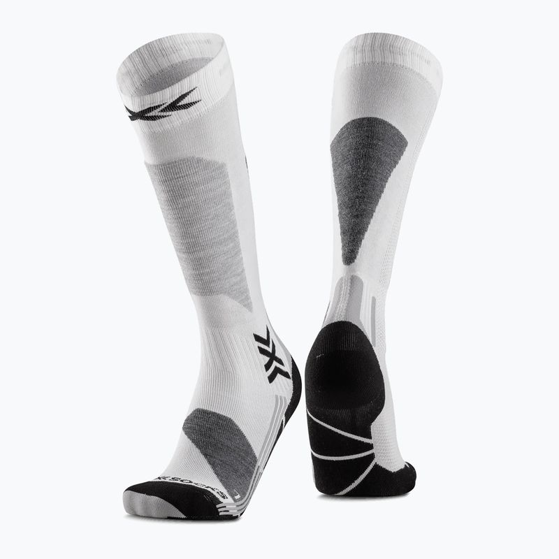 Dámske lyžiarske ponožky X-Socks Ski Discover Otc x white/grey