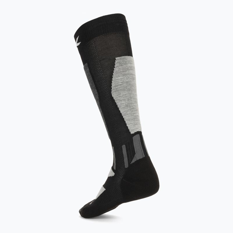 Ponožky na snowboard X-Socks Snowboard Discover Otc x black/light grey 2