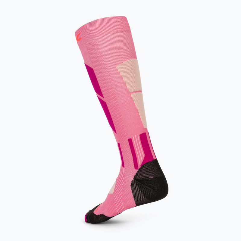 Lyžiarske ponožky X-Socks Ski Perform Otc light pink/light sand 2