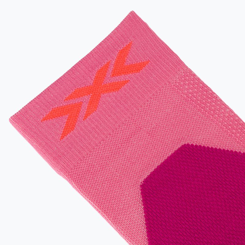 Lyžiarske ponožky X-Socks Ski Perform Otc light pink/light sand 4