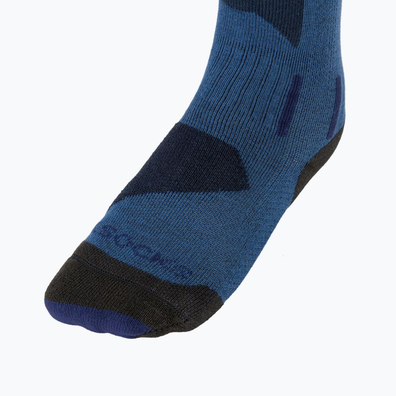Detské lyžiarske ponožky X-Socks Ski Discover Otc blue blossom/marine 3