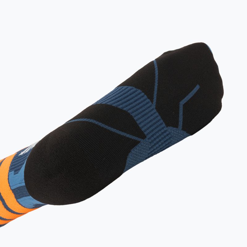 Lyžiarske ponožky X-Socks X-Country Perform Crew marine/orange 4
