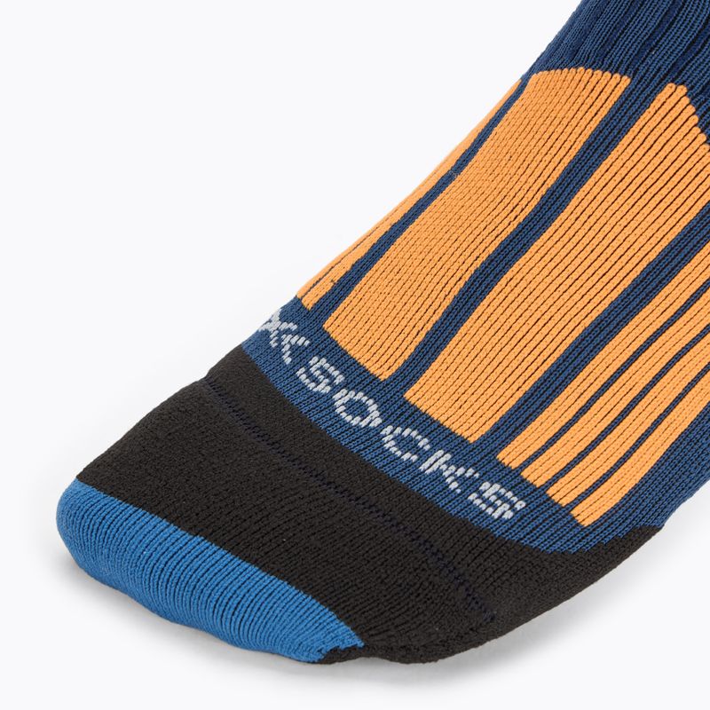 Lyžiarske ponožky X-Socks Ski Touring Perform Otc marine/orange 3