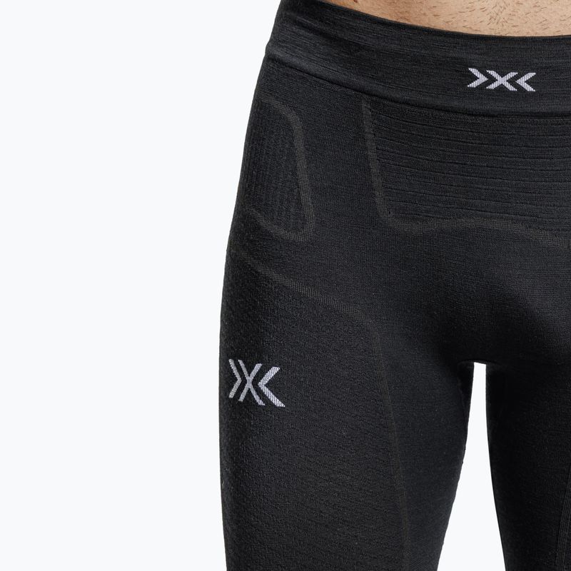 Pánske termonohavice X-Bionic Symbio Merino 3/4 black 3