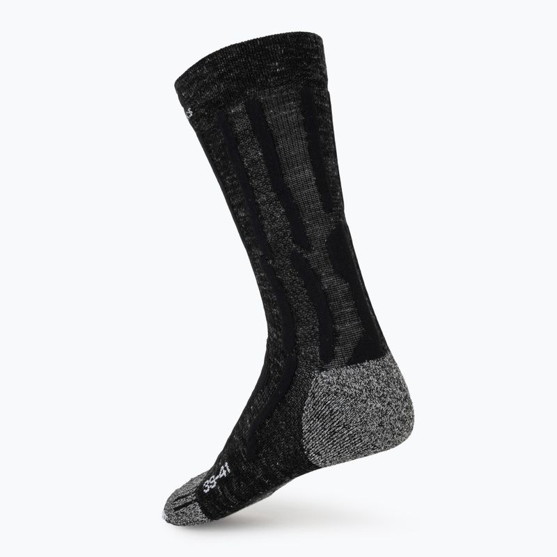 Ponožky X-Socks Trek X Linen dolomite grey melange/opal black 2