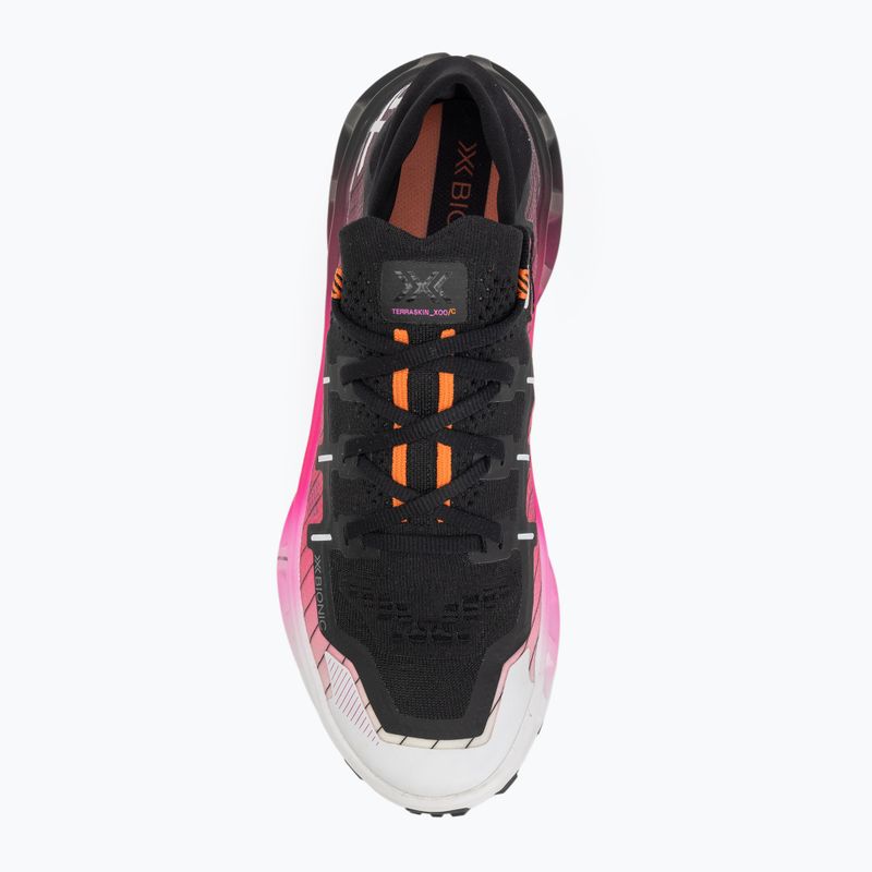 Bežecká obuv X-Bionic Terraskin X00/C x black/x white/fluo pink 5