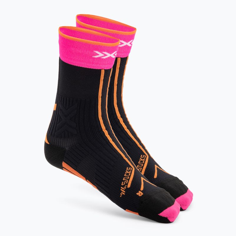 Bežecká obuv X-Bionic Terraskin X00/C x black/x white/fluo pink 8