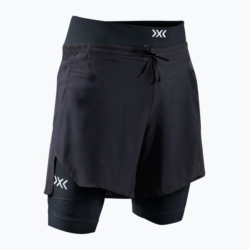 Pánske bežecké šortky X-Bionic Efektor 2v1 x black/x black 2