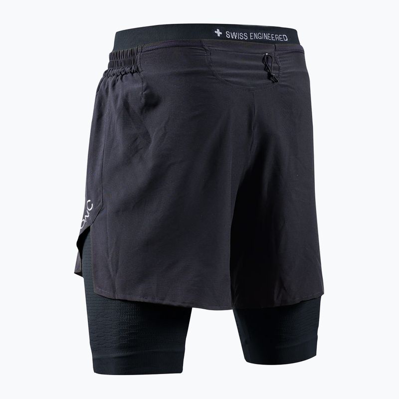 Pánske bežecké šortky X-Bionic Efektor 2v1 x black/x black 3
