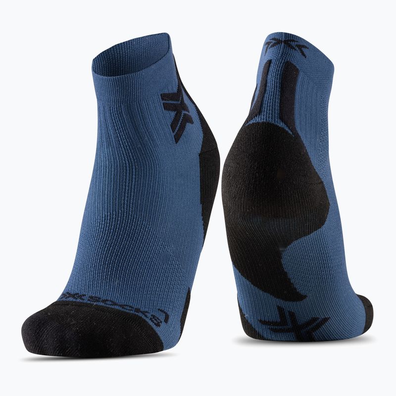 Ponožky X-Socks Run Discover Ankle námornícka/x čierna