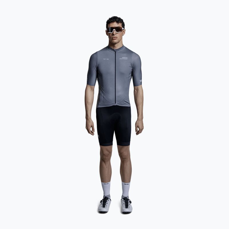 Pánsky cyklistický dres X-Bionic Corefusion Ride Jersey rhino grey 2