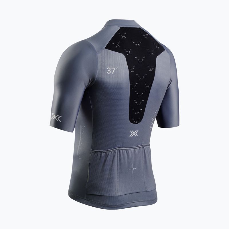 Pánsky cyklistický dres X-Bionic Corefusion Ride Jersey rhino grey 8