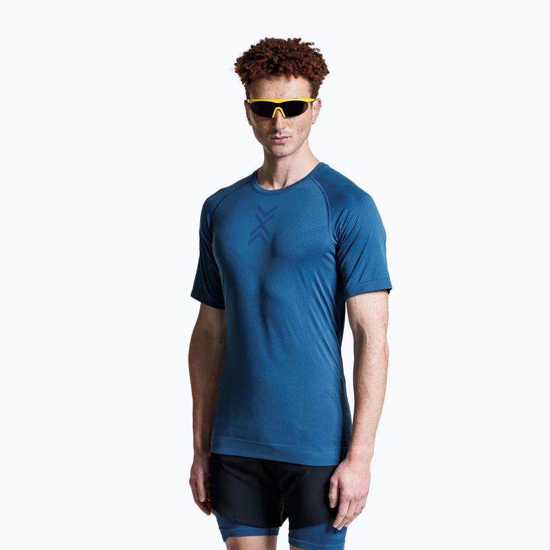 Pánska bežecká tričko X-Bionic Xceed Run slate blue/marine 4