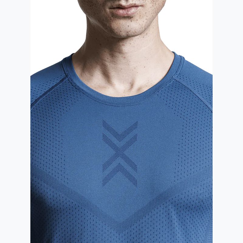 Pánska bežecká tričko X-Bionic Xceed Run slate blue/marine 5