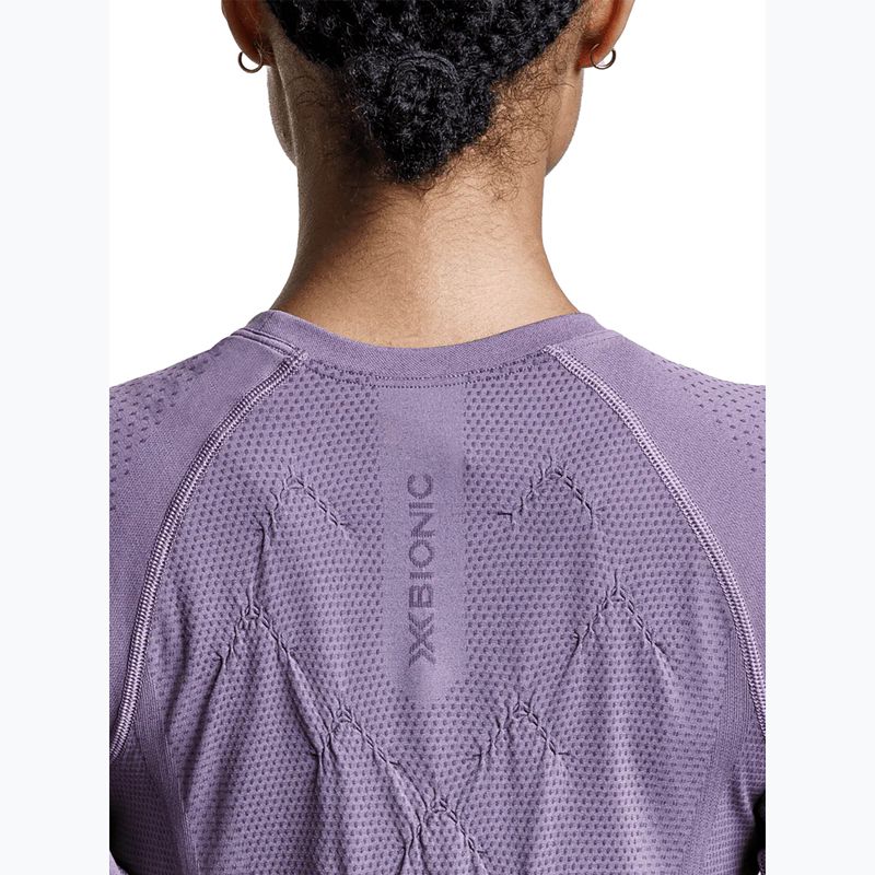 Dámska bežecká tričko X-Bionic Xceed Run dusty lavender/lavender night 5