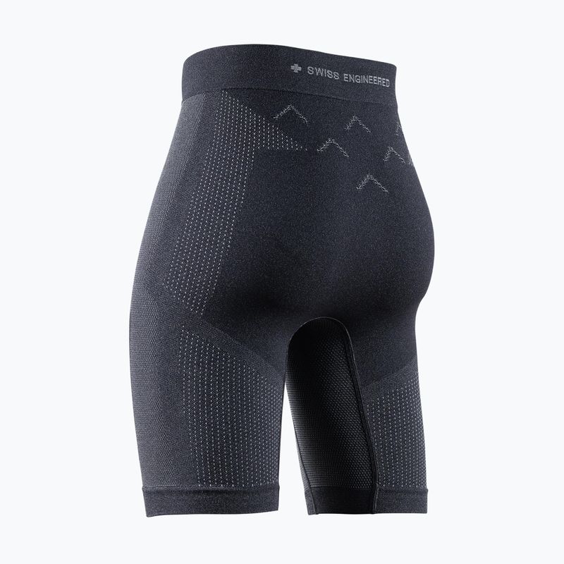 Dámske bežecké legíny X-Bionic Xceed Run Tights x black/rhino grey 2