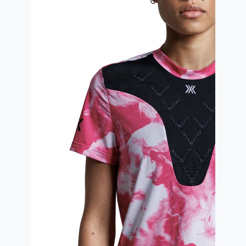 Dámske bežecké tričko X-Bionic Corefusion Run wolfpack/white/neo pink 5