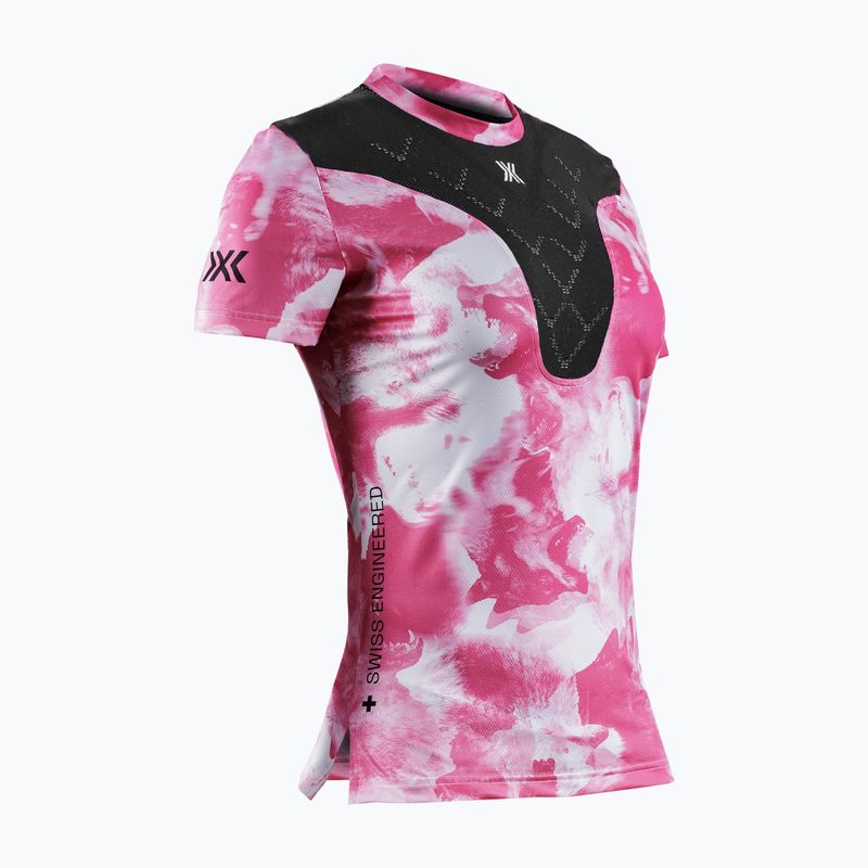 Dámske bežecké tričko X-Bionic Corefusion Run wolfpack/white/neo pink 7