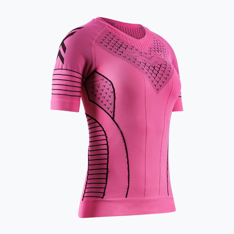 Dámske bežecké tričko X-Bionic Twyce Race neo pink/x black